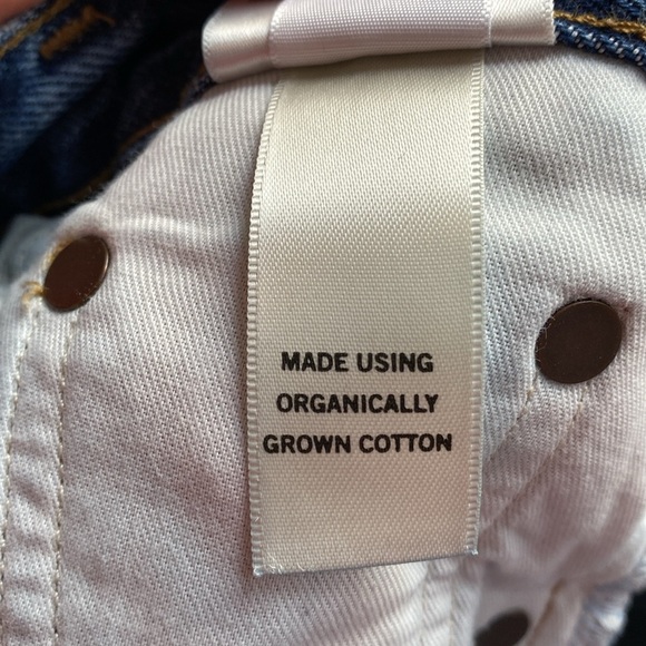 Agolde Dee Ultra High Rise Denim Distressed Blue Jean Shorts size 23 - Picture 15 of 16